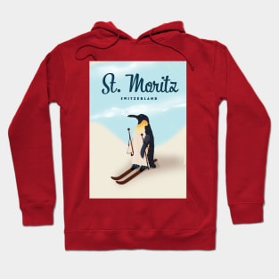 St. Moritz Switzerland ski Hoodie